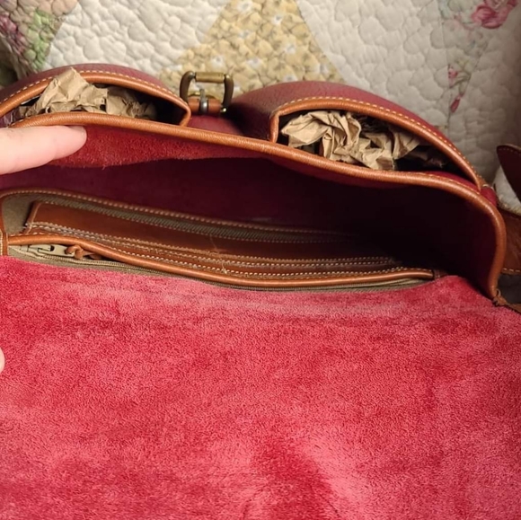 Vintage Dooney & Bourke AWL (Rare) Rose Satchel Bundle - Picture 5 of 17